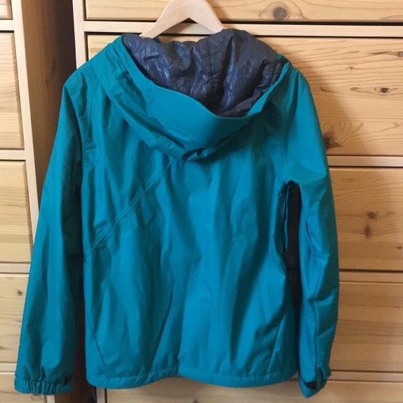 Volcom Blue Green Thermonite Snowboarding Skiing Jacket Size Extra Small - Picture 7 of 14